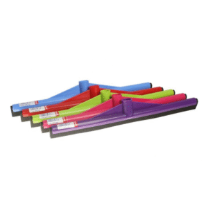 Plastic Floor Squeegee, Black Rubber